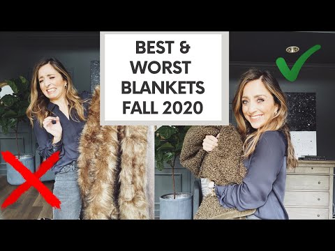 The BEST and WORST Blankets for Fall 2020!