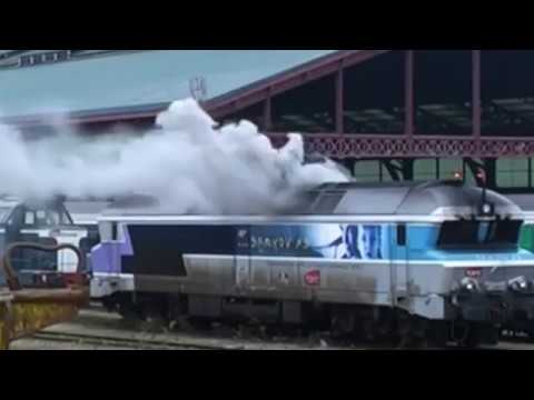 Awesome Cold Start up of Locomotive