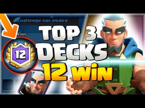 MY TOP 3 MAGIC ARCHER DECKS! 12 WINS WITH EACH!!