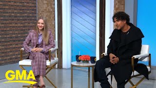 Amanda Seyfried and Naveen Andrews talk getting into character for ‘The Dropout’ l GMA video