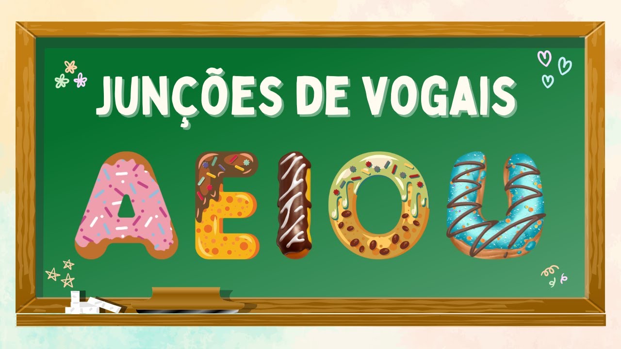 Aprenda as Junções das Vogais Brincando I Educação Infantil