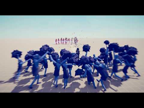 Super powered Mini Gunner vs Every Unit x10 - TABS