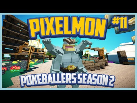 Pixelmon Server Pokeballers Adventure Season 2 Episode 11 - Machamp Trading w/LOGinHDI