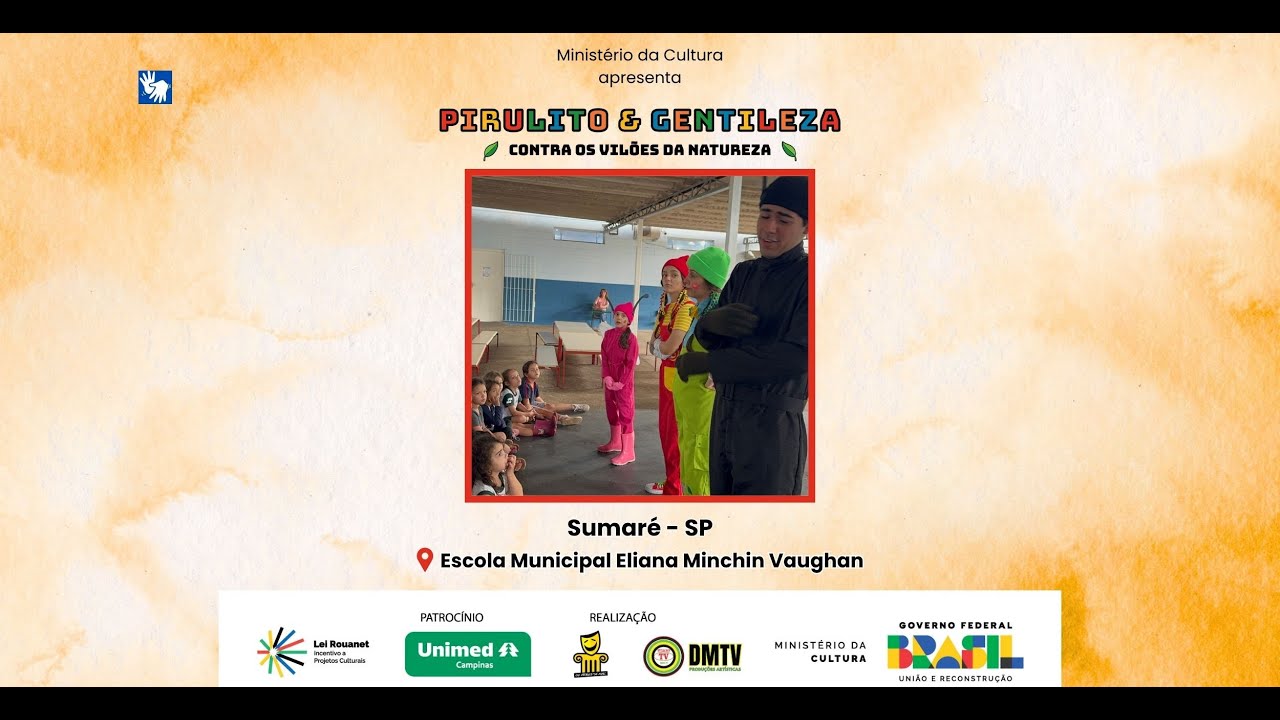 Pirulito & Gentileza em Sumaré, SP