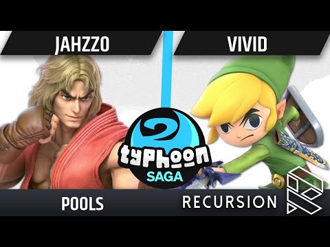 Typhoon Saga - Jahzz0 (Ken) Vs. Vivid (Toon Link) - Pools