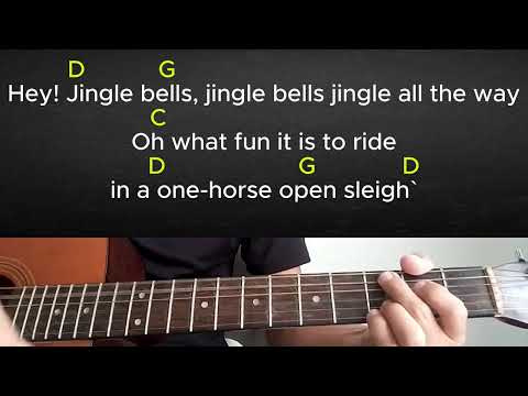 Jingle bells-Guitar Tutorial With Chords and Lyrics