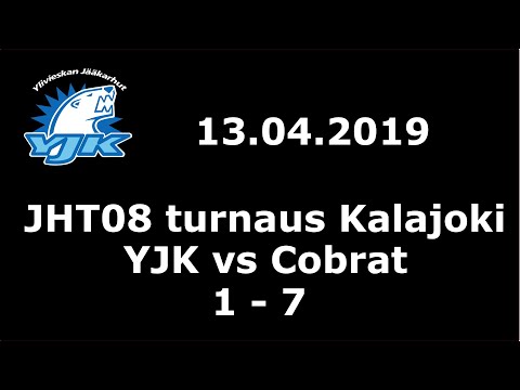 13.04.2019 (JHT08 turnaus Kalajoki) YJK - Cobrat (1-7)