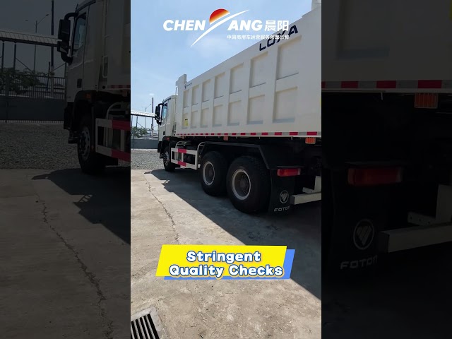 video of [USED]Foton Auman GTL 6×4 400HP Dump Truck tipper truck