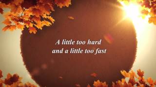 Jon McLaughlin - A Little Too Hard [Lyrics]