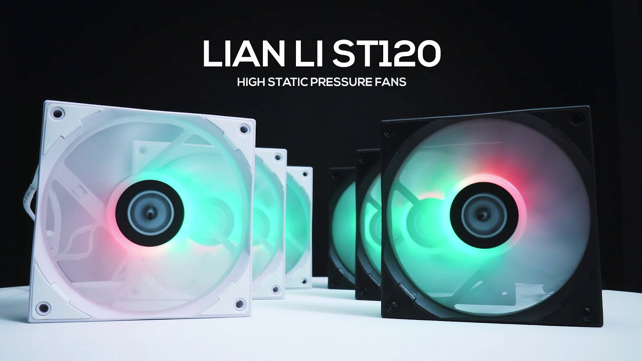 Lian Li PC-Lüfter ST120 Weiss