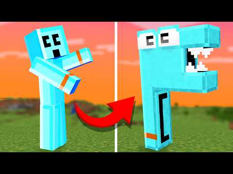Craftee - Minecraft but XP = Your Alphabet Lore Letter