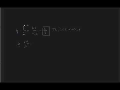 Simplificare. Fracție ireductibilă