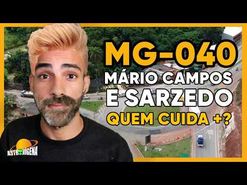 MOTOVLOG 001 - NA MG 040 - SARZEDO E MÁRIO CAMPOS - ASTRONÍGENA - ALIEN RAIVOSO