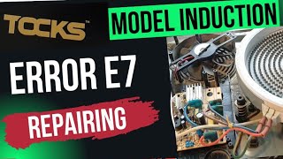 How to Find & Fix E7 Error in Induction Cooker | Induction Cooker Repair | E7 Error Solution