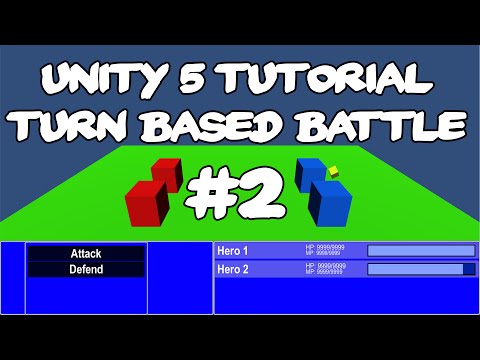 Unity 5 Tutorial: Turn Based Battle System #02 - Base Classes