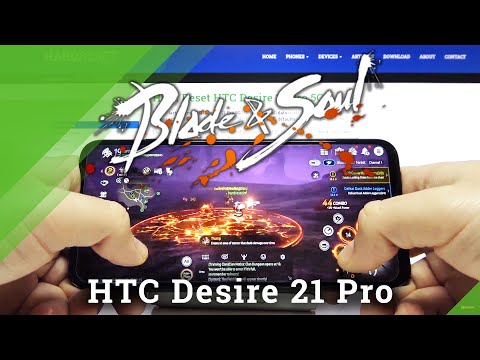 Gaming Possibilities of HTC Desire 21 Pro 5G - Blade & Soul Revolution Gameplay