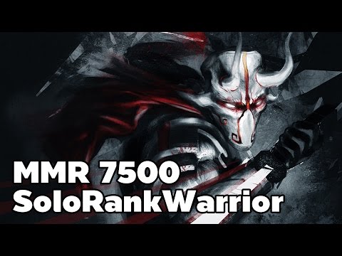 MVP.SoloRankWarrior MMR 7500 Pro Juggernaut Dota 2 Rank Game