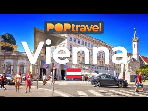 VIENNA, Austria 🇦🇹- Summer Heat - 4K HDR walking tour with captions