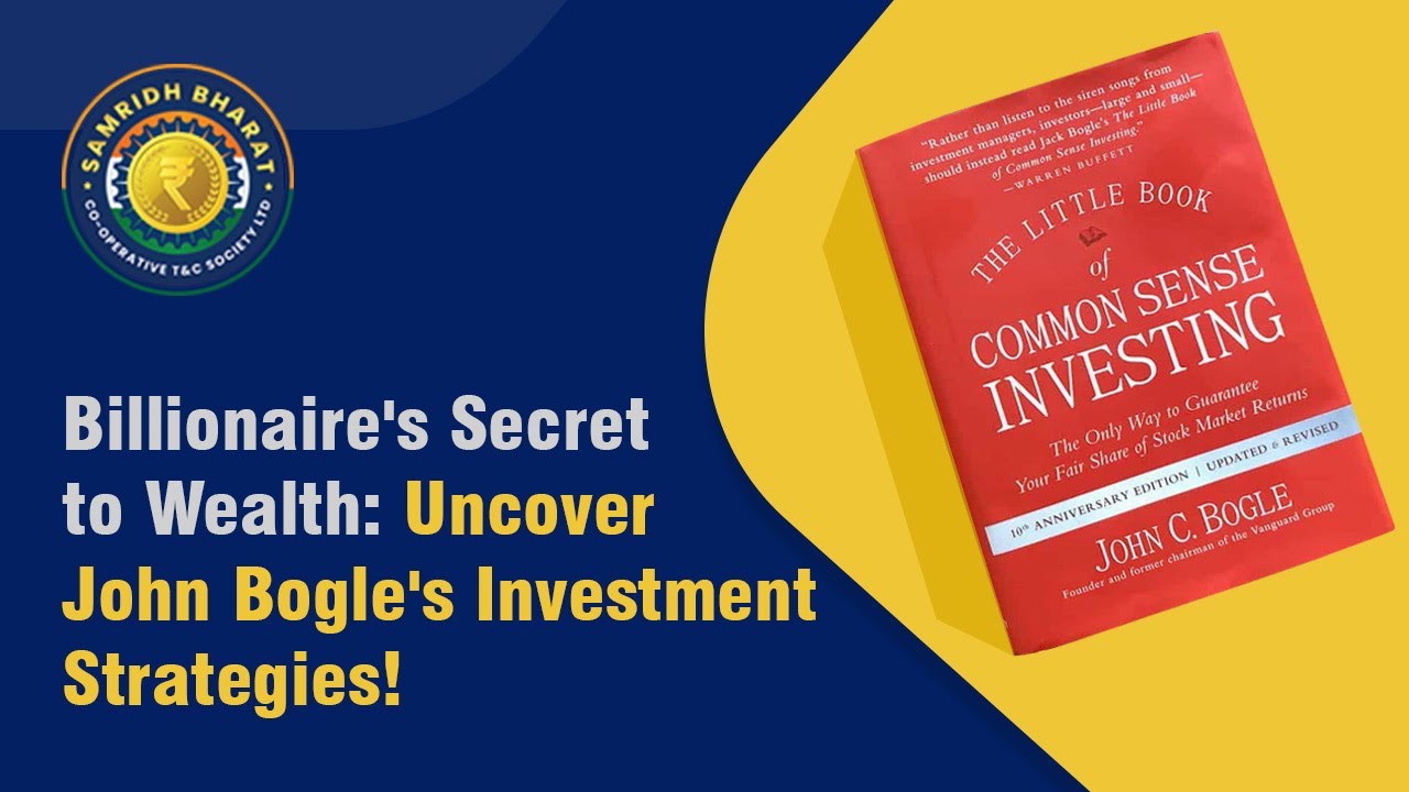 Book Summary - The Little Book of Common Sense Investing by John C. Bogle #investing