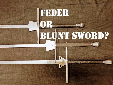Feder or Blunt Longsword? Are they actually different?