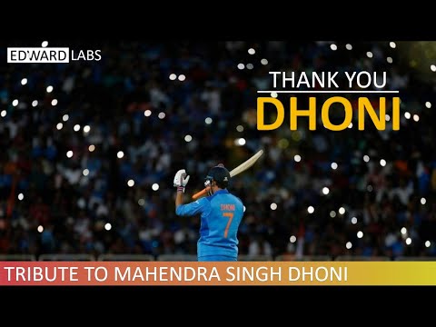 The Finisher finishes the Journey | Tribute to MS Dhoni | End of an Era | Edward Labs | PrimeMojo