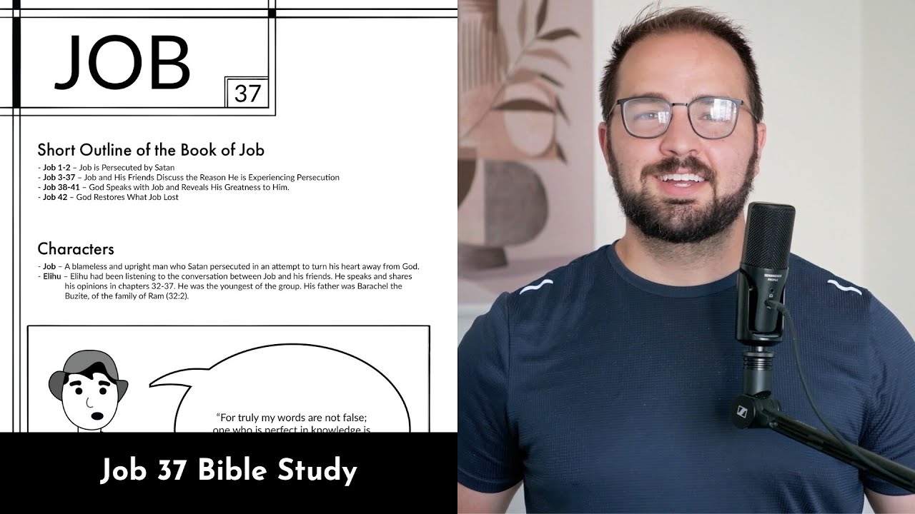 Job 37 - Bible Study and Explanation in 5 Minute