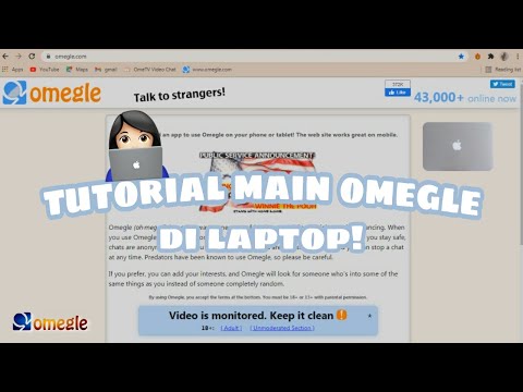 HOW TO USE OMEGLE ON LAPTOP/COMPUTER(pc) | omegle✨