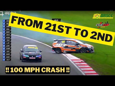 EPIC Battle 21st - 2nd | Civic Cup Championship | Donington 2019 | Race 2 | OnBoard Bruce Winfield