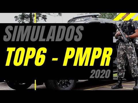 6 Simulados PMPR TOP6. ENTENDA!