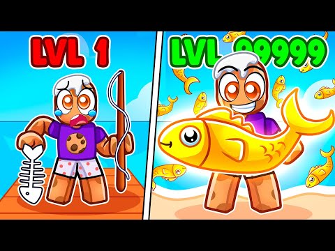 Catching 9,861,794 RARE FISH in Roblox Fishing Simulator!