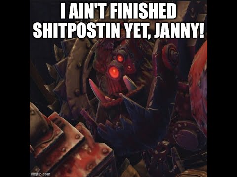 Warboss Grimskull banned from 4chan | Warhammer 40k meme dub