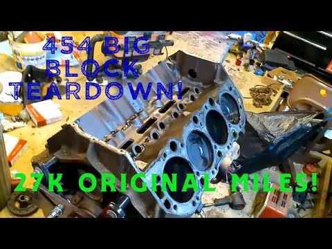 Another TEARDOWN! Low Mile 454 BiG BLOCK Reseal and Cleanup Job