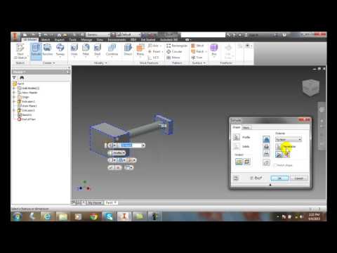 Inventor 05-39 Other Extrusion Options   Extents Area   To Next