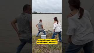Download lagu Wife gets angry for not being invited to go fishing, ends up going with her own friends ‼️ mp3