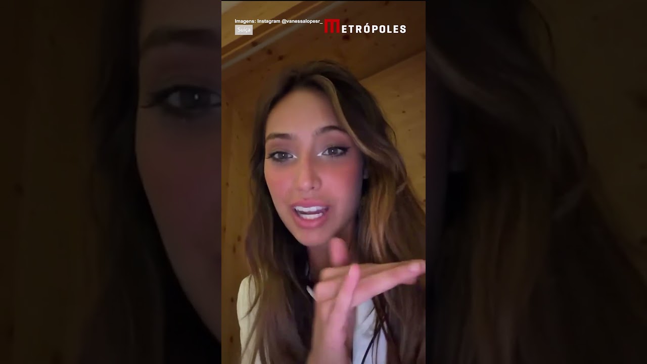 Vanessa Lopes revela resgate durante esqui na neve: "Horas chorando"
