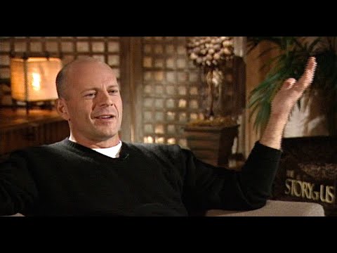 Rewind: Bruce Willis on going bald & early gig as movie extra opposite Paul Newman (1999)