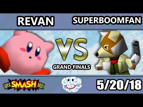 GOML 2018 - [L] GODS | Revan (Kirby) Vs. PG | SuPeRbOoMfAn (Kirby) SSB64 Grand Finals