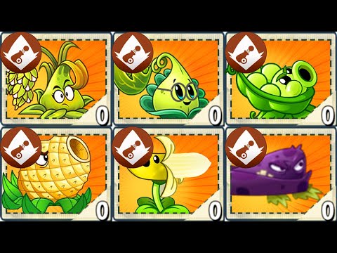 PvZ 2 Mod ALL CANNON Plants LEVEL 999999 Power-Up! vs Dark Ages Final Boss