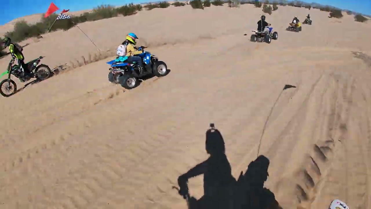 Glamis flats to Oldsmobile hill | CRF250r | SAND HIGHWAY