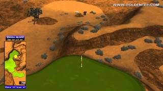 preview picture of video 'Golden Tee Great Shot on Rocky Hollow!'