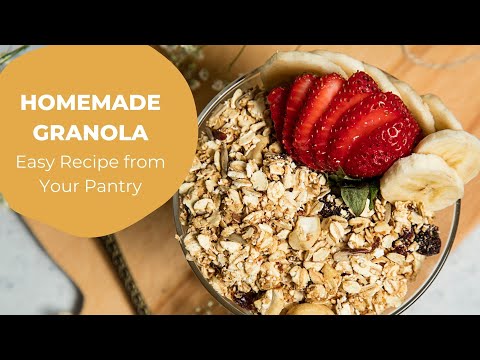 Puneeta's Easy-peasy Granola Recipe Made with Pantry Staples