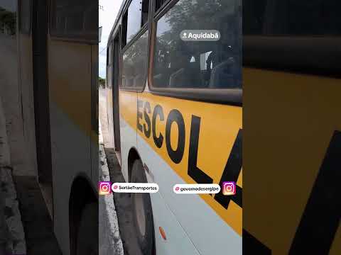 Sertão Transportes a serviço do governo de Sergipe 🚸 Aquidabã somos estado prefeitura não possui mas