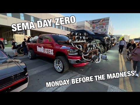SEMA 2025 Day Zero | Las Vegas | Pre-Show Walkthrough • Cars In The Wild