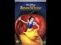 Snow White And The Seven Dwarfs Diamond Edition 2009 DVD Overview Both Discs
