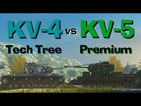 WOT Blitz Face Off || KV-4 vs KV-5