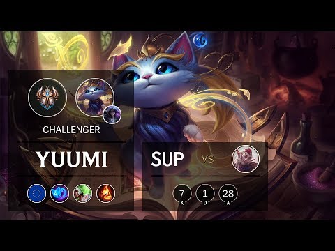 Yuumi Support vs Rakan - EUW Challenger Patch 9.20