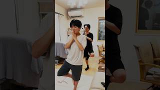 ちょっと怖い…兄弟のトレーニングがカオスすぎた #ブラザー4 #ヨガ
