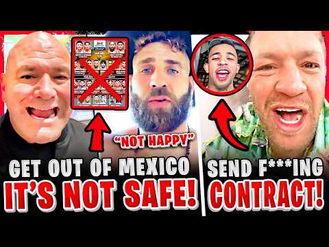 HUGE CONCERNS RISE for UFC MEXICO! Conor McGregor vs Carlos Prates?! Paddy Pimblett NOT HAPPY!