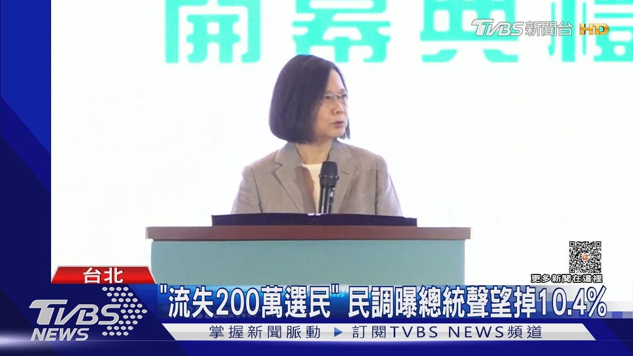 「流失200萬選民」　民調曝總統聲望掉10.4%