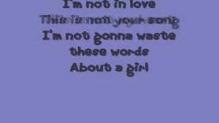 About A Girl- The Academy Is... with lyrics